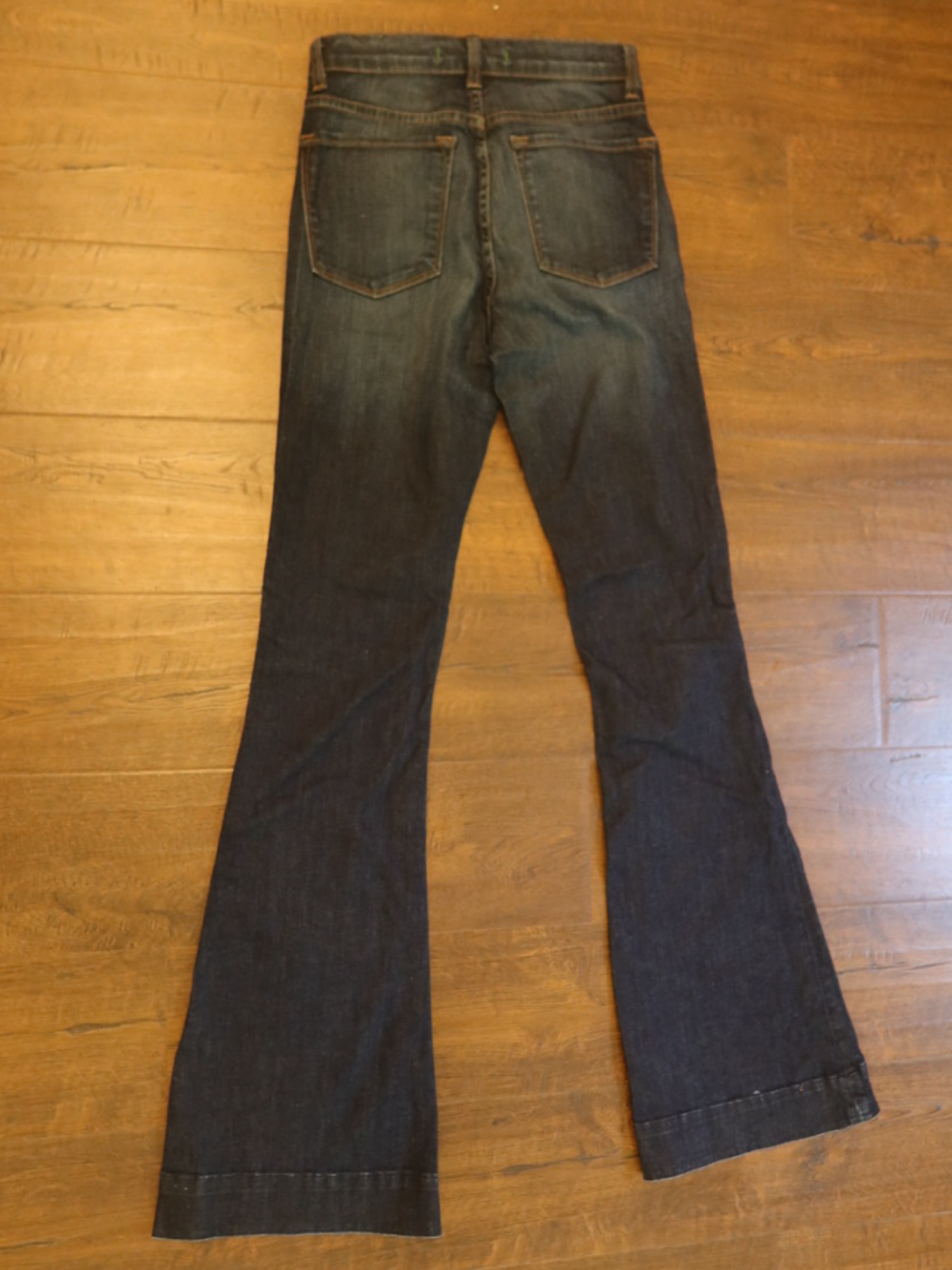 J Brand Dark Indigo Flare Jeans